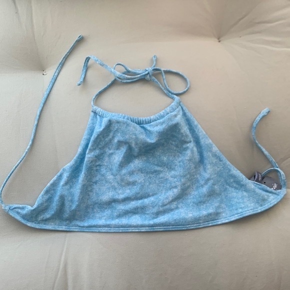 aerie Other - Aerie Blue & White Bikini Top Sz.M ❗️Has Matching Bottoms Sz.M❗️